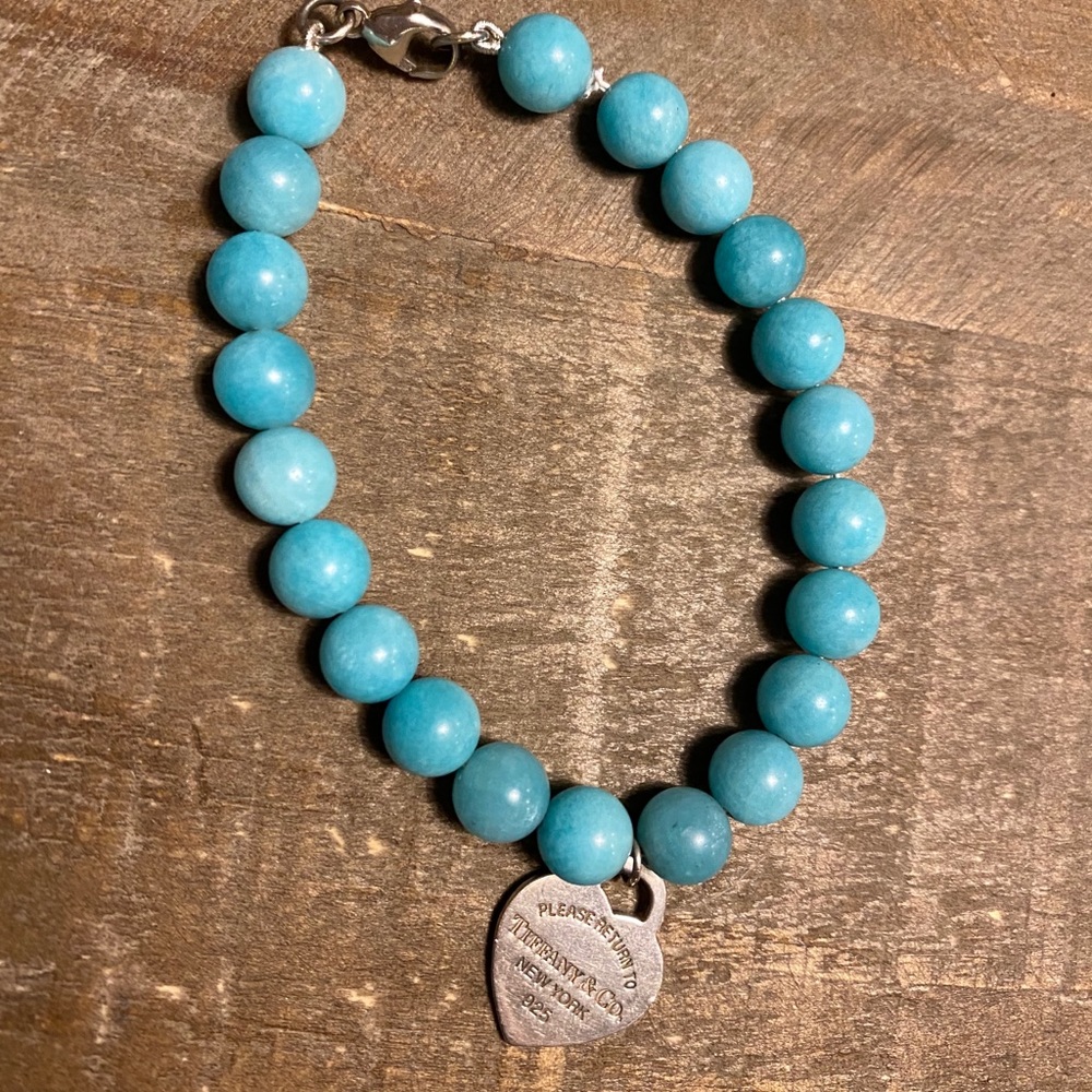 Tiffany Bracelet Heart Tag Bead Bracelet